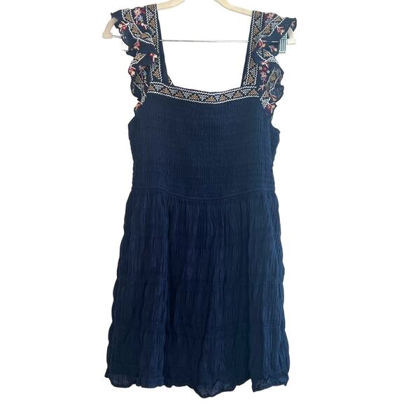 Miami Navy Blue Midi Dress - Picture 1 of 9